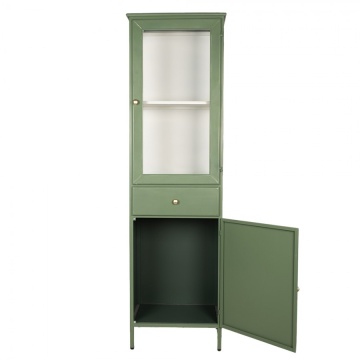 Dulap înalt din metal, verde, 54x42x184 cm, „Merville” - Img 2