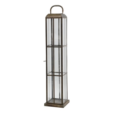 Felinar exterior, din metal, H60cm, Boel