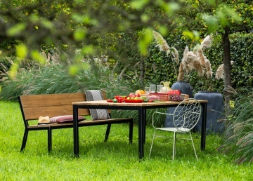 Jardinieră înaltă de exterior din fibră de sticlă, H89 cm, "Soignies" - Img 2
