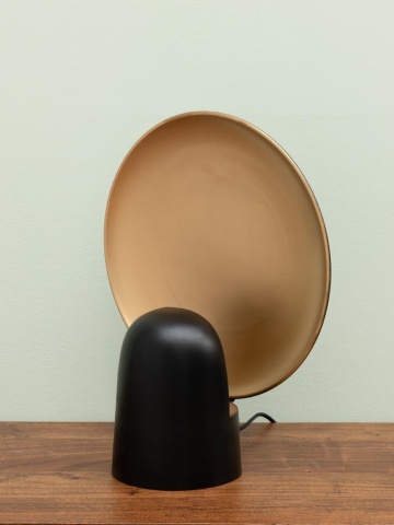 Lampa de masa, aurie, din metal, Goldie - Img 6
