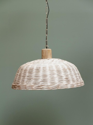 Lustra din rattan natural, Shabby - Img 2