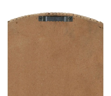 Oglinda de perete din rattan si MDF, H53 cm, Mirage - Img 3
