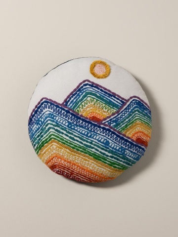Pernă decorativă rotundă, Ø45 cm - Img 3