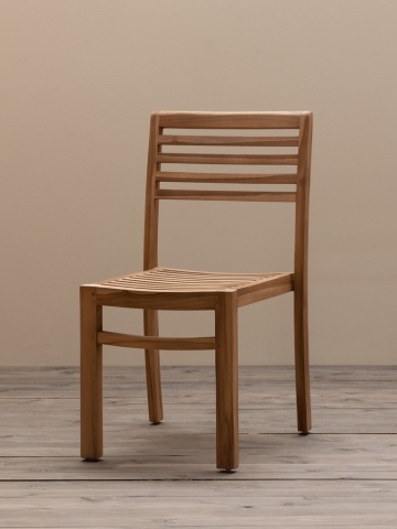 Scaun dining de exterior din lemn de tec, „Tirama” - Img 2