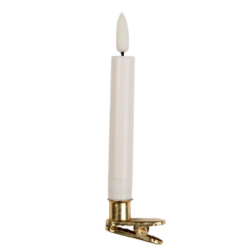 Set 10 lumanari LED, pe baterii tip AAA, cu telecomanda Ø2x14 cm - Img 2