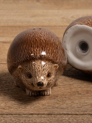 Set sare si piper, din ceramica, Hedgehog - Img 3
