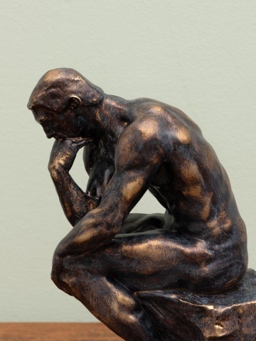 Statueta din rasina, The Thinker - Img 6