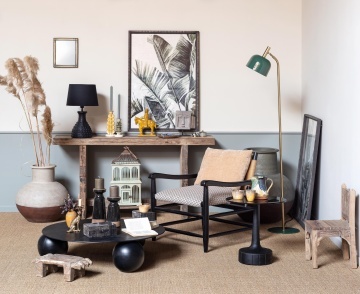 Suport decorativ, din lemn de acacia, piesa unica, Slie - Img 5