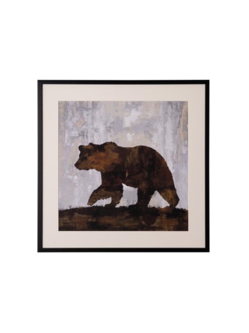 Tablou decorativ, cu rama din rasina, Bear