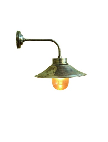 Aplica de exterior, din alama, aspect vintage, "Outie"