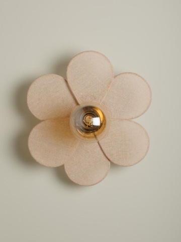 Aplica de perete, din in natural, D32cm, Naturally - Img 2