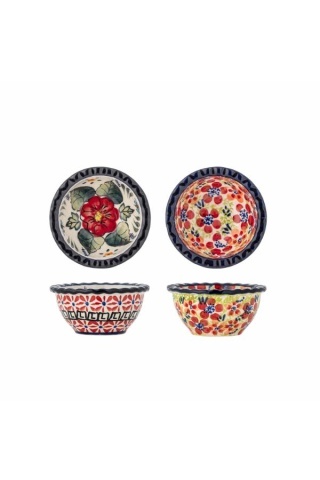 Bol pentru servire, ceramică colorată – Florist