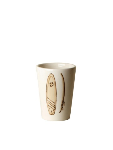 Cana vintage, din portelan, Surf