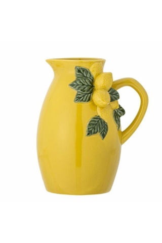Carafă ceramic, finisaj mat galben – Limone