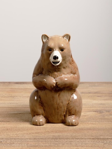 Carafă din ceramică , H25 cm, "Brown Bear" - Img 3
