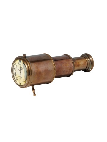Ceas de masa, din alama, Telescope
