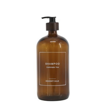 Dozator pentru sampon, din sticla, 1000 ml, Essential