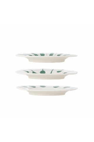Farfurie verde din ceramică – Linora - Img 2