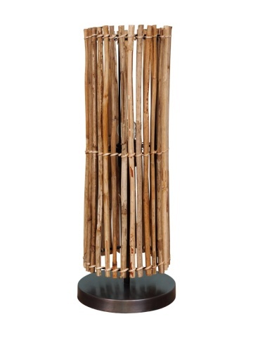 Lampa de masa, din rattan, Savana