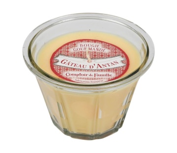 Lumânare parfumată în pahar de sticlă, D12xH8 cm, Gâteau d’Antan – Bougie Gourmande - Img 1