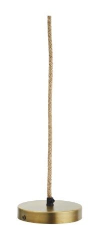 Lustră suspendată din frângie de bumbac împletită manual, D44×H33 cm, „Kashi" - Img 3