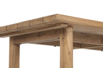 Măsuță de cafea din lemn masiv de teak, 180×70×40 cm, „Kayu" - Img 8