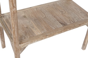 Mobilier de bar din lemn de tec reciclat si sticla , design Natural - Img 3