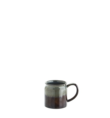 Set 4 căni din ceramică stoneware cu glazură reactivă, D8×H8 cm, „Calma" - Img 5