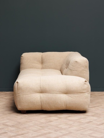 Sofa tip daybed din stofă, bej, 168×103×75 cm, " Médard" - Img 3