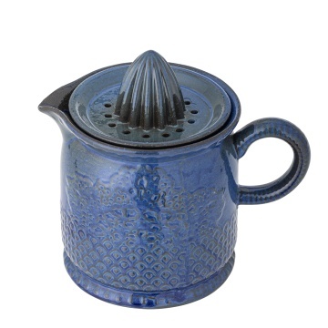 Stoarcător de citrice din ceramică cu nuanțe de albastru, 17,5×15,5×12 cm, „Liselu” - Img 2