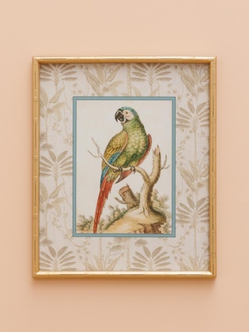 Tablou din lemn, H60cm,Parrot - Img 2