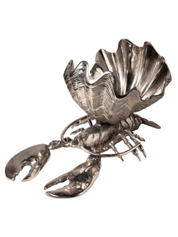 Bol decorativ din aluminiu, Lobster