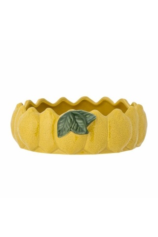 Bol multifunctional galben, ceramică – Limone