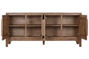 Bufet din lemn masiv de acacia, 175×40×81 cm, „Baobab" - Img 4