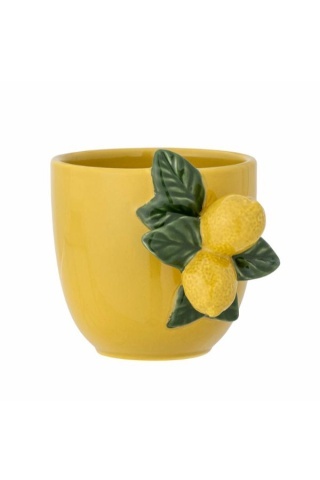Cană multifunctională galbenă, ceramică – Limone - Img 2