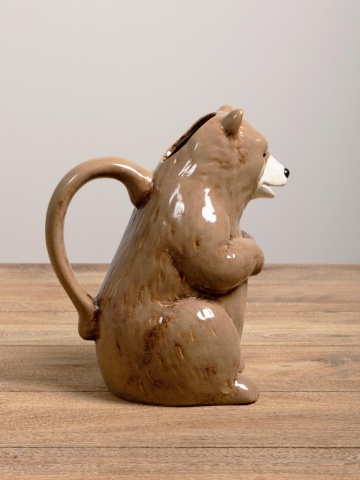 Carafă din ceramică , H25 cm, "Brown Bear" - Img 4