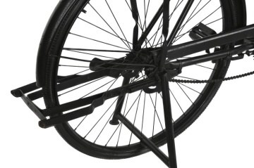 Consolă tip bar din metal și lemn de mango, negru, "Bycicle" - Img 5