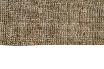 Covor din iută împletit manual, antiderapant, maro natural, 140 x 200 cm, 3000 GSM, „Jute Carpet" - Img 5