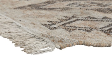 Covor kilim decorativ natural din iută și bumbac , "Kilim" - Img 6
