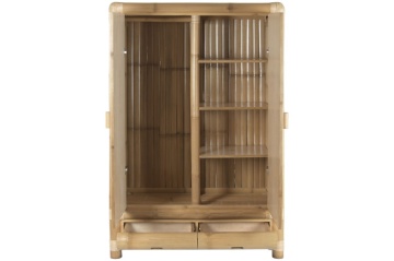 Dulap din bambus si rattan natural " Bally " - Img 3