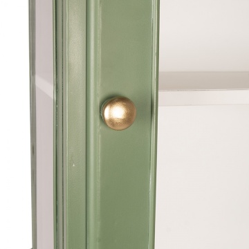 Dulap înalt din metal, verde, 54x42x184 cm, „Merville” - Img 6