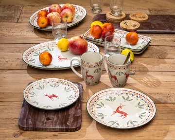 Farfurie rotunda din ceramica, D25.5cm, "Frimas" - Img 2