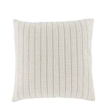 Fata de perna, din textil, cu dungi, 45x45 cm, Melisa