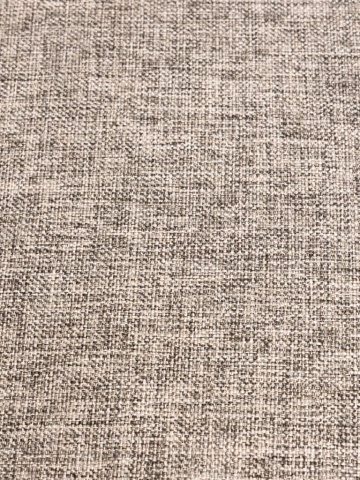 Fotoliu pentru living în stil etnic, din ratan natur, cu spătar arcuit împletit și pernă de șezut taupe, 74×100×82 cm, „Tanéa” - Img 7
