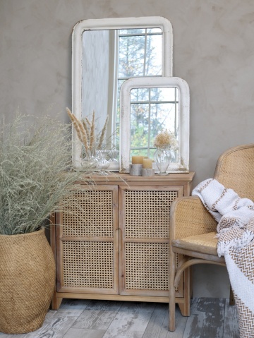 Ghiveci decorativ din ciment, cu model împletit, Corte - Img 4