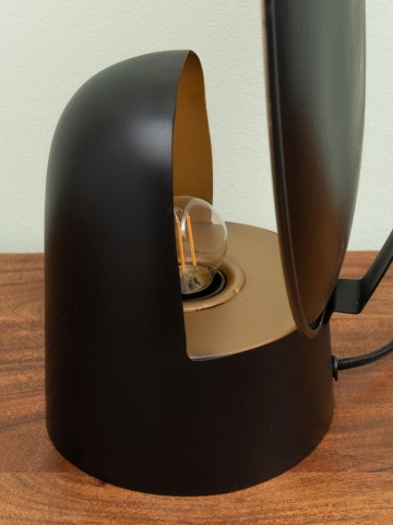 Lampa de masa, aurie, din metal, Goldie - Img 8