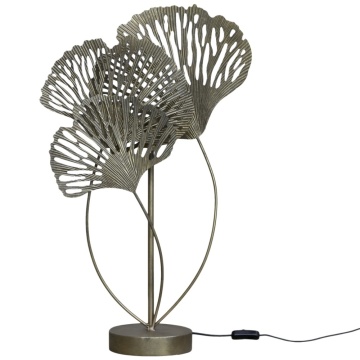 Lampa de masa, din metal ,cu 3 frunze, Brya