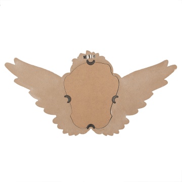 Oglinda de perete, bej, cu aripi decorative, 70x5x35 cm, Wings - Img 3