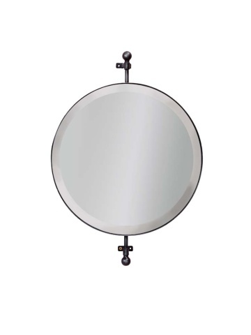 Oglinda de perete, pivotanta, din metal, Routing