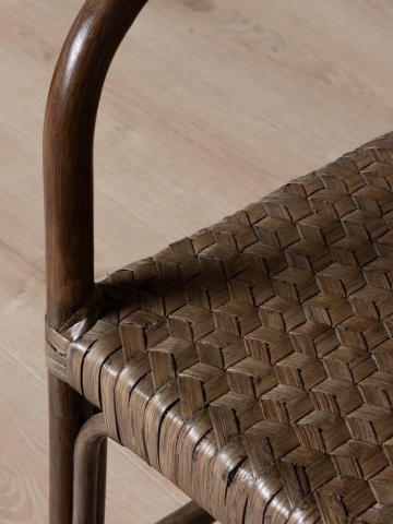 Scaun din rattan cu brațe, "Riva" - Img 4